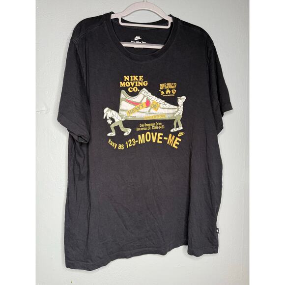 Nike black Nike Moving Co. graphic t-shirt - Picture 2 of 6